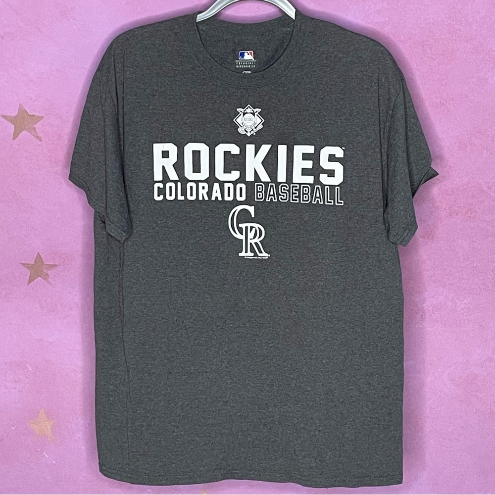 Colorado Rockies Baseball Majestic T-shirt Vintage Early 2000 Men’s Large